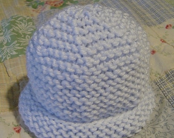 Classic French Baby Hat Pattern, Fast and Easy, PDF