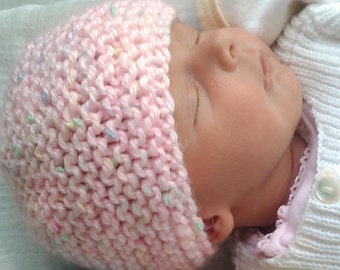 Classic French Baby Cap Pattern, Fast and Easy, PDF