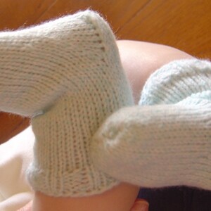 Baby Sock Knitting Pattern PDF image 2