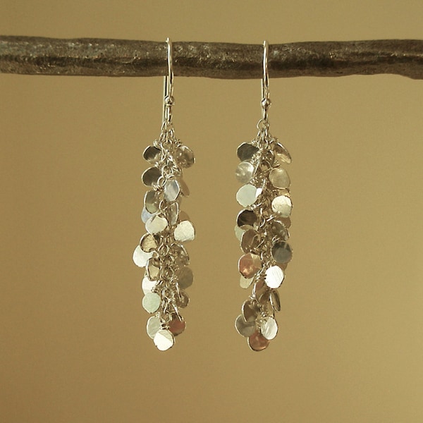 Fine Silver Earrings Etsy