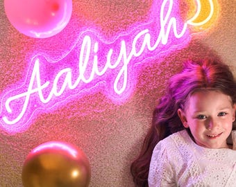 Custom Neon Name Sign | Kids Bedroom Decor