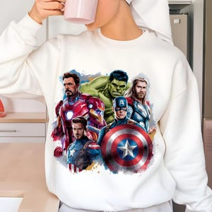 Marvel PNG Design | Marvel Superhero Clipart | Digital Download for T-Shirt, Mugs & Crafts | Superhero PNG for DIY Projects | Digital File