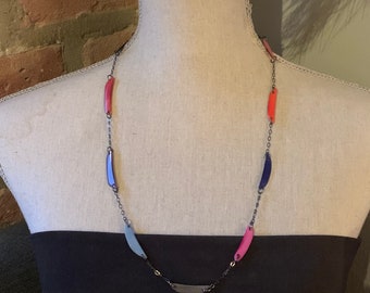 Multi colored necklace