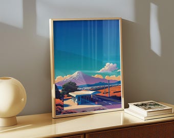 大貫妙子 AM4:00 Mignonne City Pop ポスター - Etsy 日本