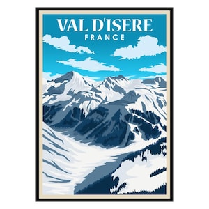 Val d&#39;Isère Poster
