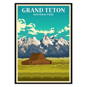 Grand Teton US Poster