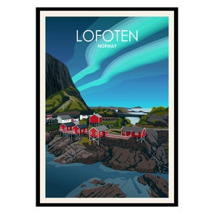 Lofoten Norway Poster