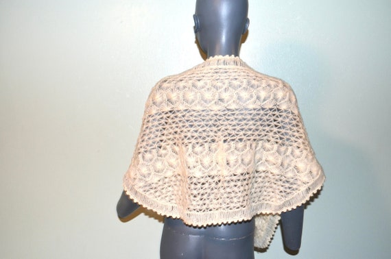 Vintage crochet open weave - Gem