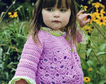 Crochet Pattern - SBC-009 Lacy Cardigan