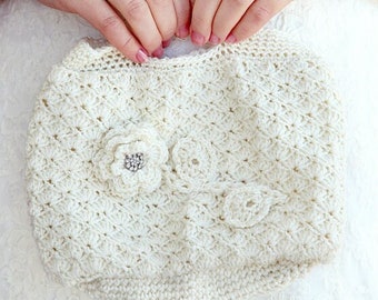 Crochet Pattern - SOC-019 Wedding Purse