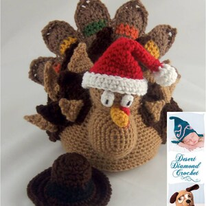 Crochet Pattern 089 Holidurkey Turkey Holiday Decoration image 2