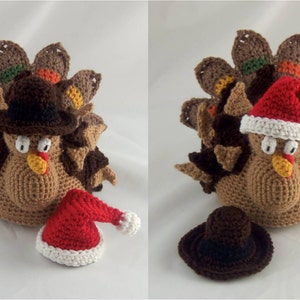 Crochet Pattern 089 Holidurkey Turkey Holiday Decoration image 3