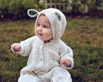 Crochet Pattern - SBC-008 Lamb Coverall
