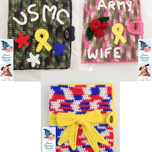 Crochet Pattern 099- 3 Ring Binder or Book Cover