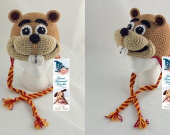 Crochet Pattern 092 - Minnesota Gopher Hat - All Sizes