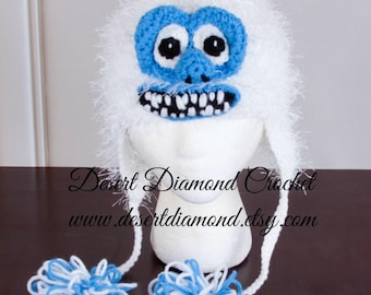 Crochet Pattern 113 - Bumble Yeti Hat - All Sizes