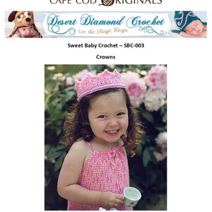 Crochet Pattern SBC-003 Crowns image 6