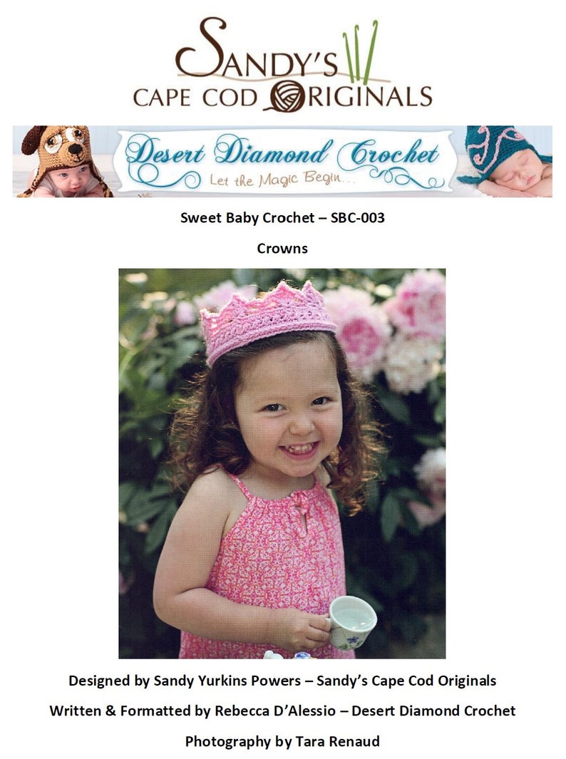 Crochet Pattern SBC-003 Crowns image 6