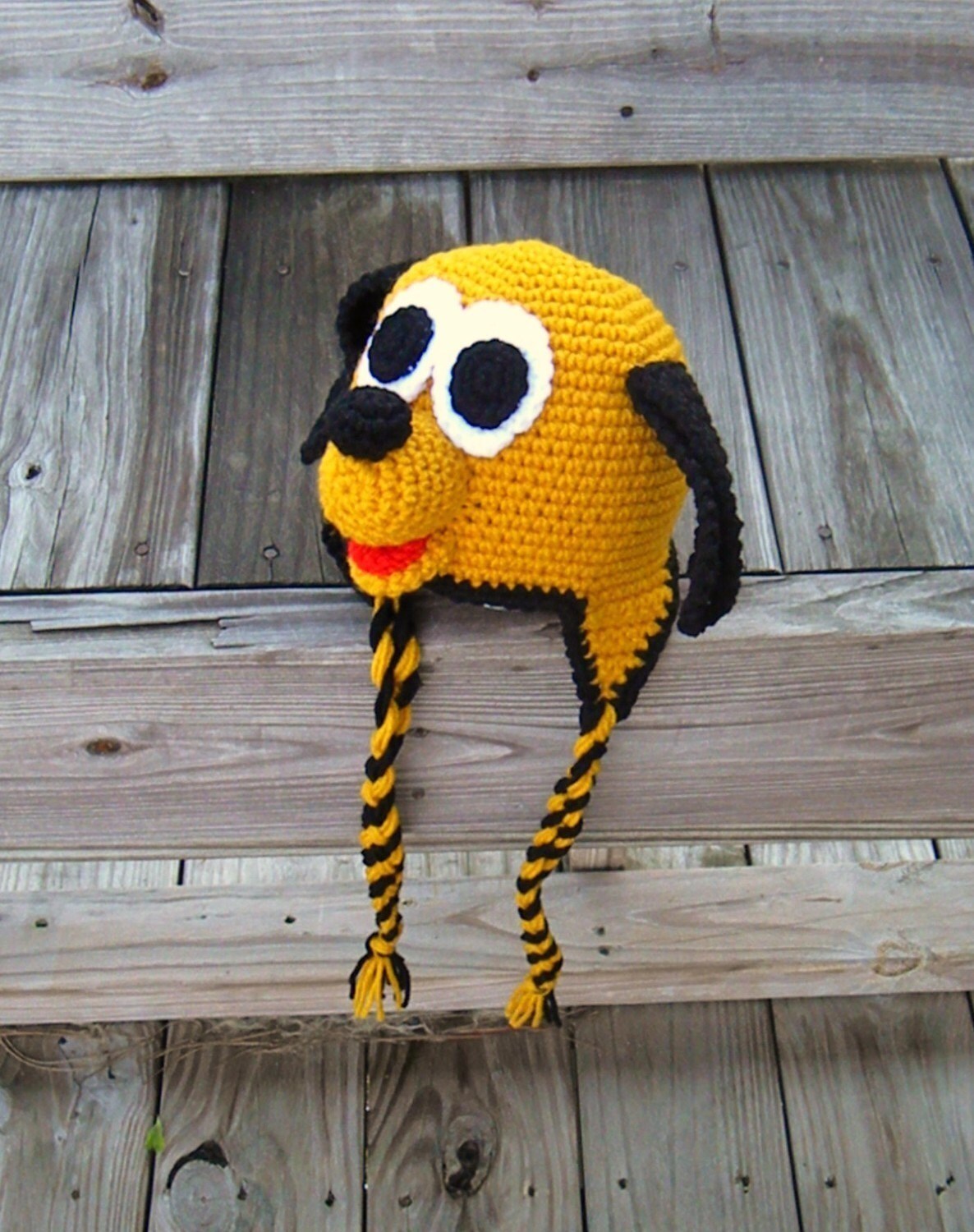 Crochet Pattern 007 - Puppy Earflap Beanie Hat - All Sizes - Etsy