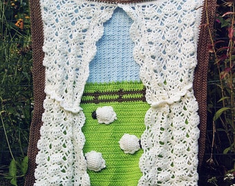 Crochet Pattern - SBC-007 Lamb Afghan