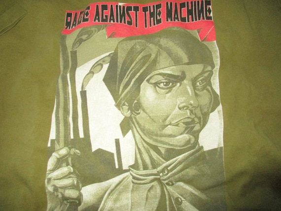 Vintage GIANT Rage Against The Machine Power Stems From The