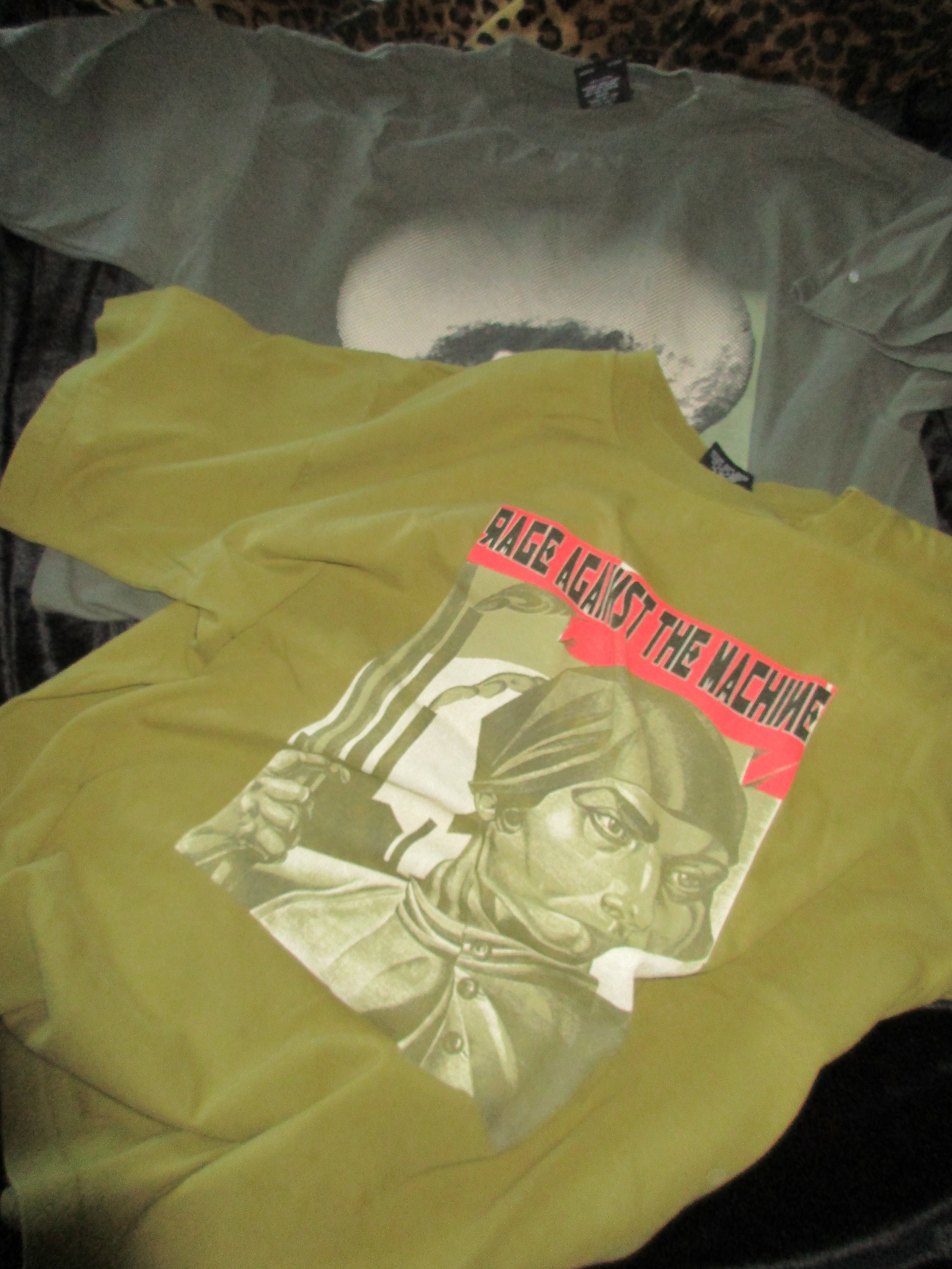 90'S RAGE Against THE MACHINE Xl Giant Green Ratm Original