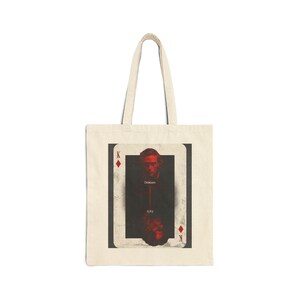 Spielkarte Stil Tragetasche, The Casual King Serie, Buchliebhaber, Fantasy Geschenk