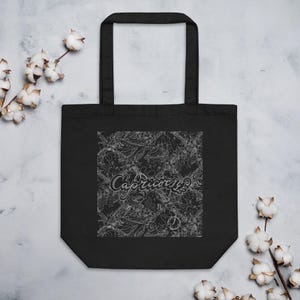 Capricorn Cotton Tote Bag