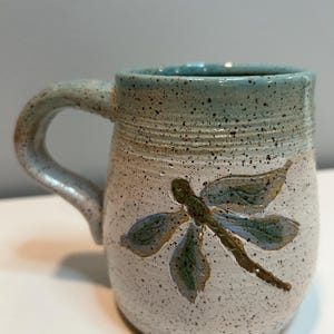 Dragonfly Pottery Mug