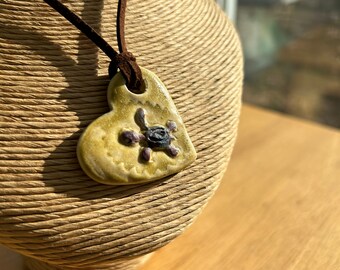 Baby Turtle Pottery Necklace C5