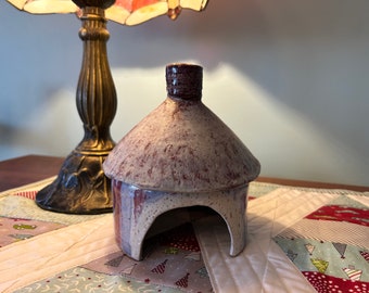 Pottery Toad House,Carnival Style