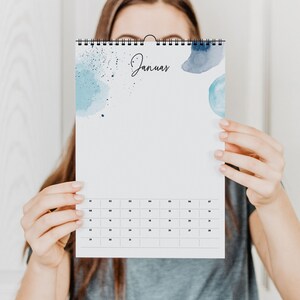 DIN A4 Immerwährender Fotokalender Forever Kalender Happy Spot ohne 
