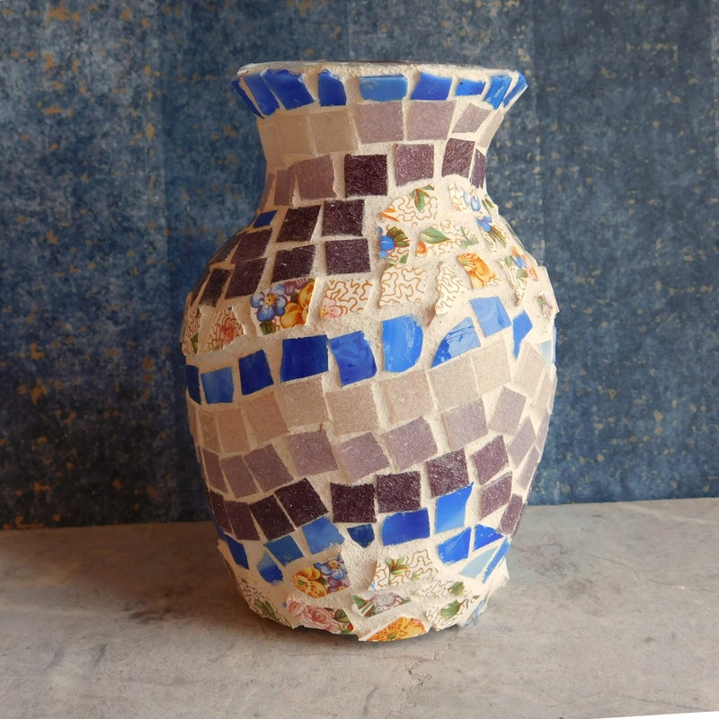 Mosaic Vase Etsy — free download