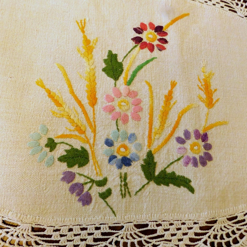 Vintage Doily and Lace Lot Crochet, Embroidery, Italian Needle Lace