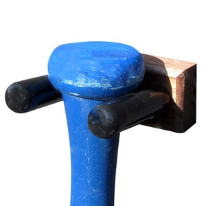 Vertical Wall Mount for a Baseball Bat (Made in The USA) (Walnut)