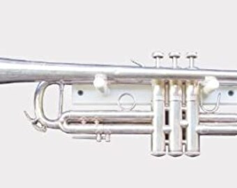 Standard Mounts for Trumpets and Cornets Display, White (Made in the USA)