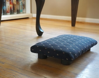 Padded Foot Stool, 3" Tall, Starry Night (Made in The USA)