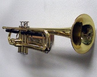 Standard Mounts for Trumpets and Cornets Display, Poplar (Made in the USA)