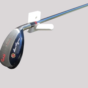 Horizontale Golf Club Mount, Populier (Made in The USA)