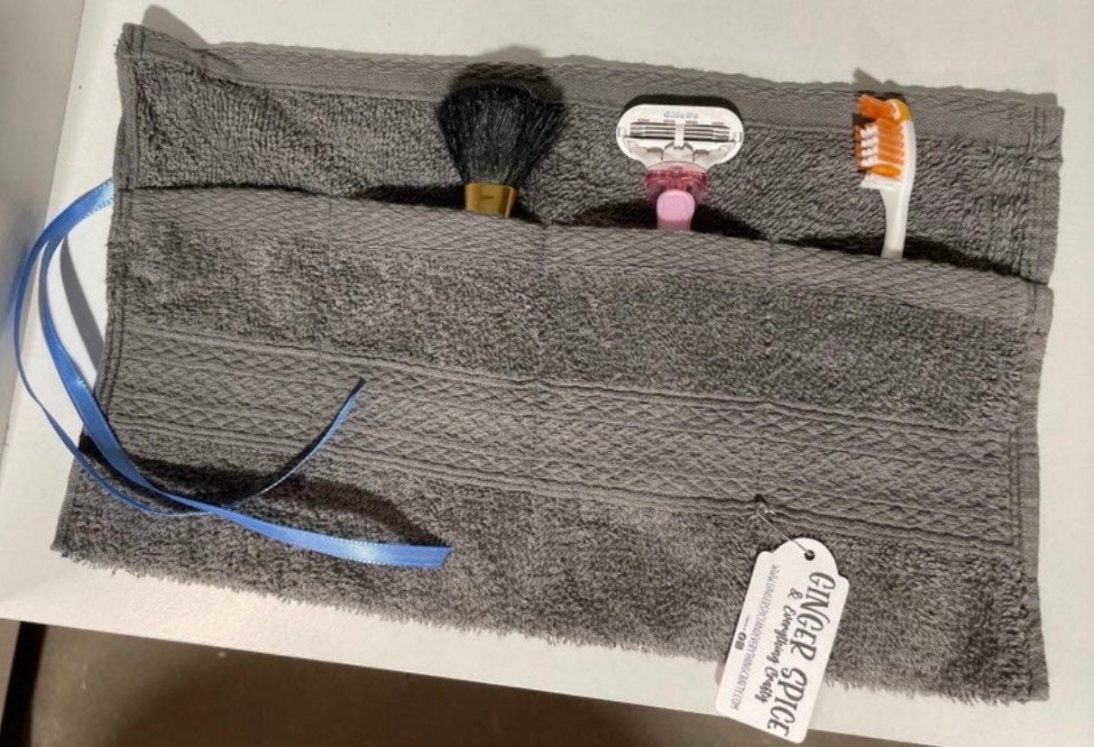 Bright and Fun Travel Toiletry Roll Etsy