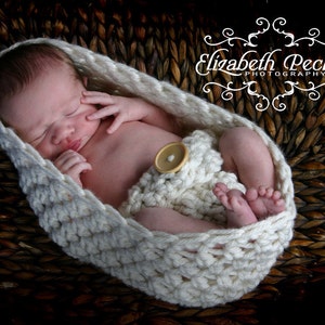 Infant Diaper Cover Crochet Pattern in Two Sizes INSTANT DOWNLOAD image 1