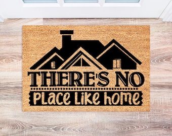 Housewarming Gift | Front Door Mat | Porch Decor | Christmas Doormat | New Home Gift | Closing Gift | Home Decor | Home Doormat