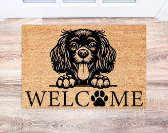 Boykin Spaniel Doormat, Custom Welcome Mat for Dog Lovers, Pet Decor, Unique Gift for Home