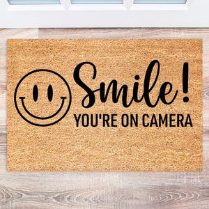Welcome Door Mat, Custom Message Doormat, Housewarming Gift, Front Door Decor, Personalized Welcome Mat
