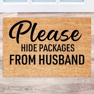 Welcome Door Mat, Custom Message Doormat, Housewarming Gift, Front Door Decor, Personalized Welcome Mat