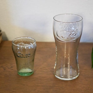 Vintage Coke Cola Glass - Etsy