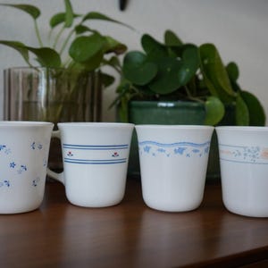 Vintage Corning Coffee Mugs