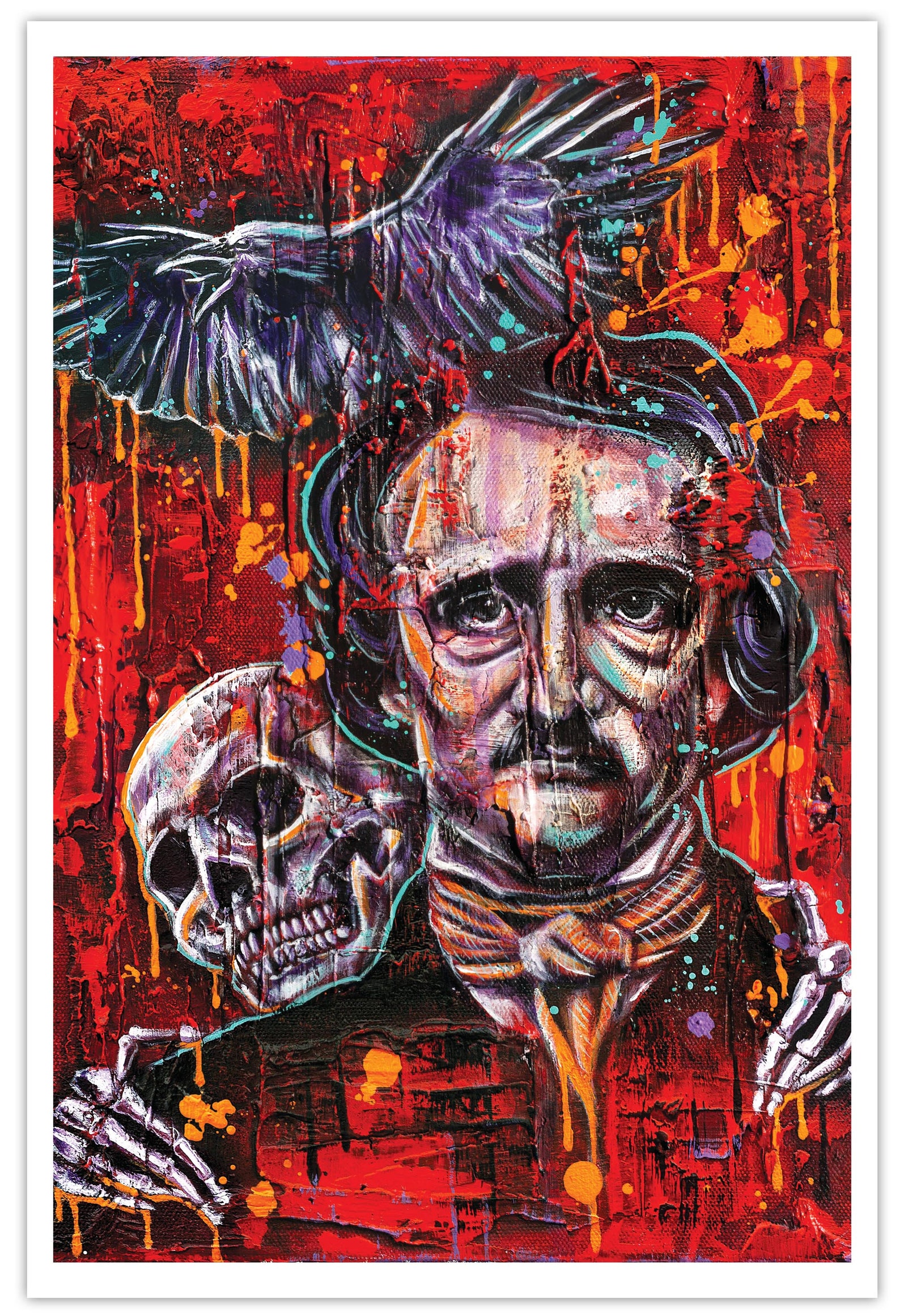 Edgar Allan Poe Art Print/poster - Etsy
