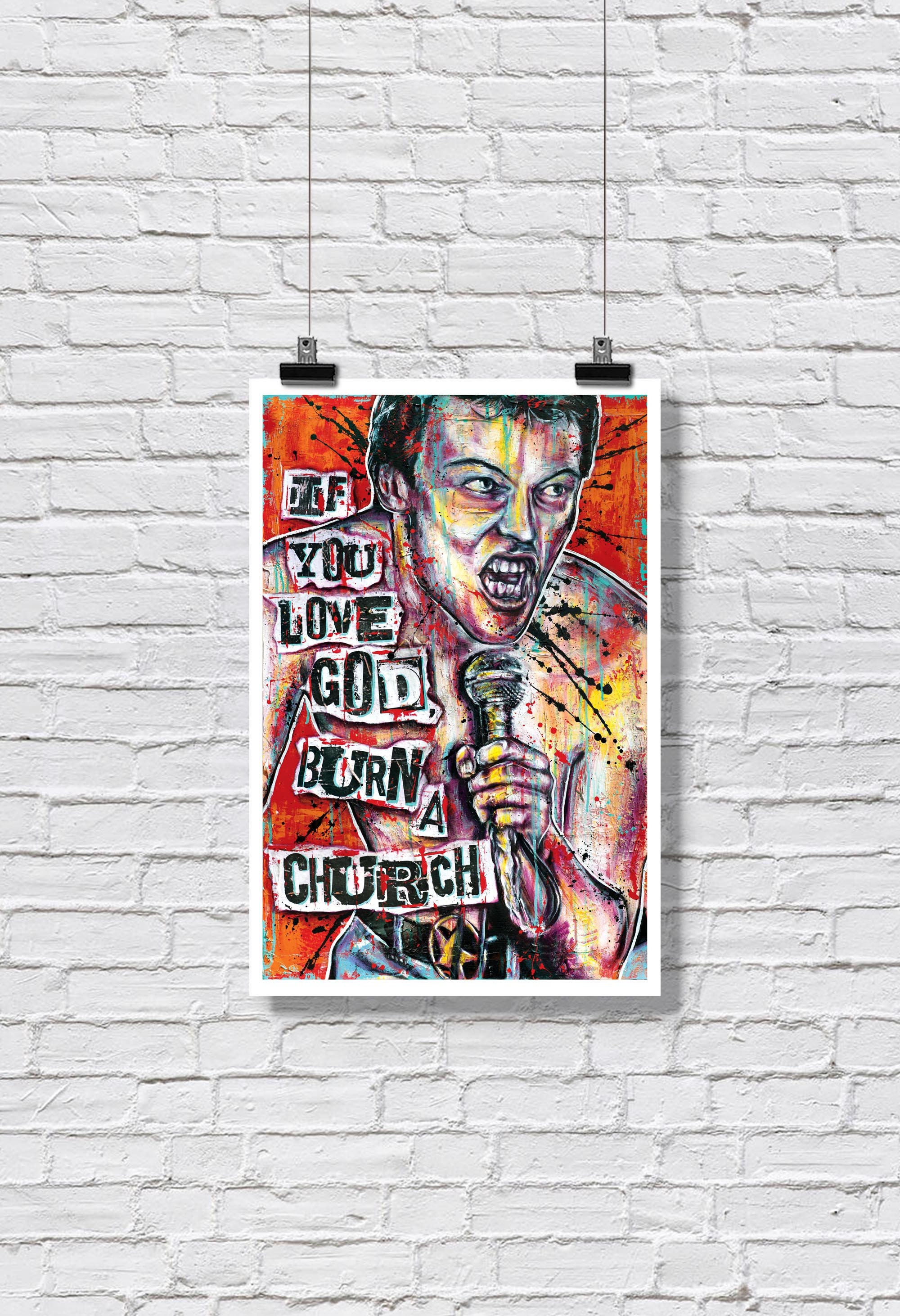 Print 12x18 Jello Biafra Dead Kennedys Guantanamo | Etsy