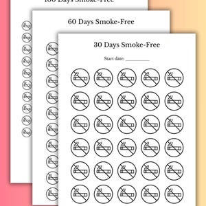 30 days cigarette free 30 Day No Smoking